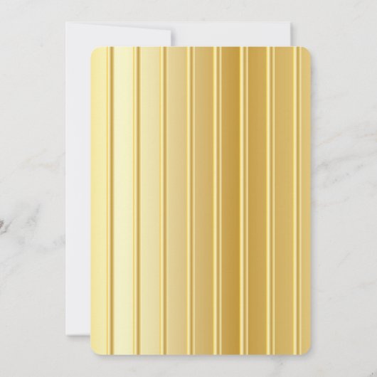 金ゴールドとブラックスウィート16マスカレード招待状 招待状 (裏面)