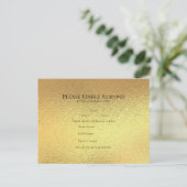 金ゴールドとブラックスワールゴシック結婚ズ シーズンポストカード (スタンド正面)