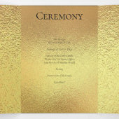 金ゴールドとブラックスワールゴシック結婚ズ 三つ折りプログラム (内部中)