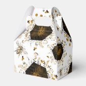 金ゴールドとブラックハニービー フェイバーボックス (裏面サイド)