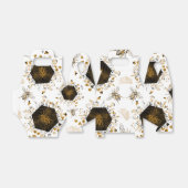 金ゴールドとブラックハニービー フェイバーボックス (折り畳みなし)