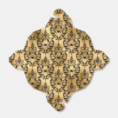 金ゴールドとブラックハロウィーンダマスク フェイバーボックス (折り畳みなし)