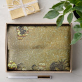 金ゴールドとブラック中国のドラゴンティッシュペーパー 薄葉紙 (ギフト)