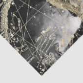 金ゴールドとブラック銀河系スターマップシリーズデザイン4 薄葉紙 (詳細)