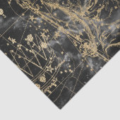 金ゴールドとブラック銀河系スターマップシリーズデザイン6 薄葉紙 (詳細)