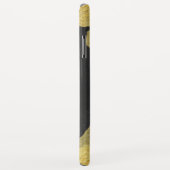 *~*金ゴールドとブラック·チャルクボード·金ゴールド·グリッターMermaid Case-Mate iPhoneケース (裏面/右)