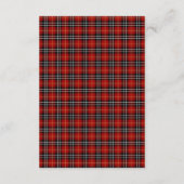 金ゴールドとブルゴーニュ結婚ーの エンクロージャーカード (裏面)