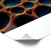 金ゴールドとブルーシダ ポスター (コーナー)