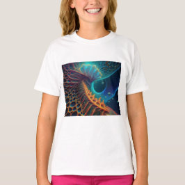 金ゴールドとブルーシダ Tシャツ