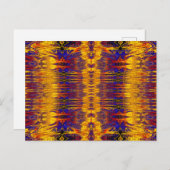 金ゴールドとブルーナスマ3 ポストカード (正面/裏面)