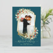 金ゴールドとホリ結婚したー&メリー |幾何学的な写真 シーズンカード (スタンド正面)