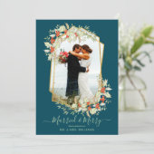 金ゴールドとホリ結婚したー&メリー |幾何学的な写真 シーズンカード (スタンド正面)