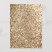 金ゴールドとホワイトパンプキ結婚ンの詳細情報 エンクロージャーカード (裏面)