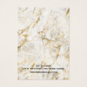 金ゴールドとホワイトマーブルイヤリング&ネックレスディスプレイ (裏面)