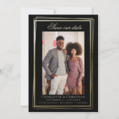 金ゴールドとモダン黒救のデート結婚の (正面)