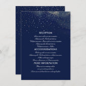 金ゴールドと海軍のスター結婚リーナイト情報 エンクロージャーカード (正面/裏面)