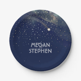 金ゴールドと海軍射撃、 発砲スターナイト結婚ズ ペーパープレート