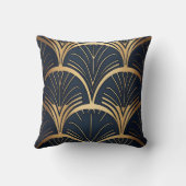 金ゴールドと海軍 クッション (裏面)