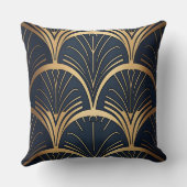 金ゴールドと海軍 クッション (裏面)