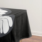 金ゴールドと白い蝶 テーブルクロス (インサイチュ)