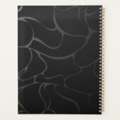 金ゴールドと白い蝶 プランナー手帳 (裏面)