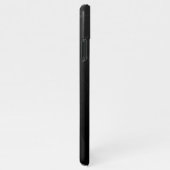 金ゴールドと白い蝶 iPhoneケース (右側)