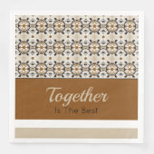 金ゴールドと白黒のベージュ (正面)