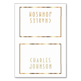 金ゴールドと白 – 座席表 テーブルナンバー