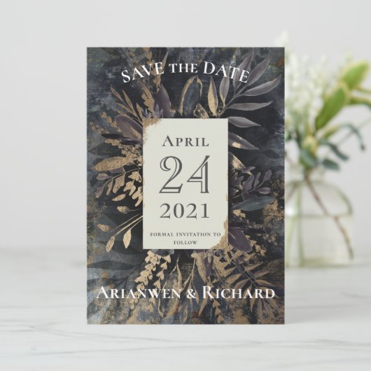 金ゴールドと石板のグレ救ーの日付 招待状 (スタンド正面)