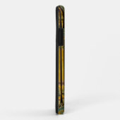 金ゴールドと緑のオルガンパイプiPhone 11タフケース Case-Mate iPhoneケース (裏面/右)