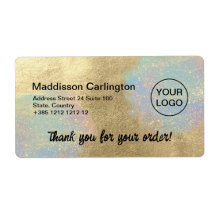 金ゴールドと虹色グリッターテクスチャ出荷