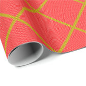 金ゴールドと赤のラッピング紙 ラッピングペーパー (ロールコーナー)