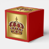 金ゴールドと赤の王子 フェイバーボックス (裏面サイド)