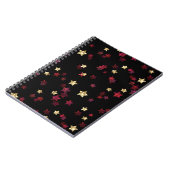 金ゴールドと赤星。 ノートブック (左側)