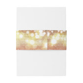 金ゴールドと赤面ストリングラ結婚イト 招待状ベリーバンド (裏面例)