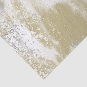 金ゴールドと銀が飛び散った 薄葉紙 (詳細)
