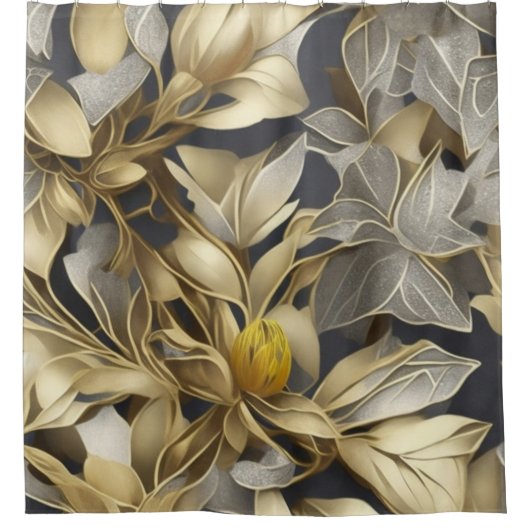 金ゴールドと銀の続編 シャワーカーテン (正面)