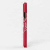 金ゴールドと銀離れ製パーソナライズされた電話ケース Case-Mate iPhoneケース (裏面/右)