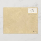 金ゴールドと錬金術の銀ドラゴン ポストカード (裏面)