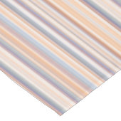 金ゴールドと青パタストライプのーン テーブルクロス (アングル)