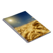 金ゴールドと青空 ノートブック (右側)