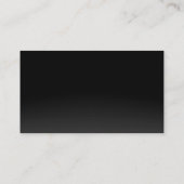 金ゴールドと黒の不動産仲介業者名刺 名刺 (裏面)