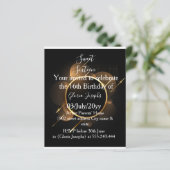 金ゴールドと黒のSweet sixteen写真 (スタンド正面)