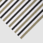 金ゴールドと黒ストライプ色 薄葉紙 (詳細)