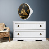 金ゴールドと黒戦艦 セラミックノブ