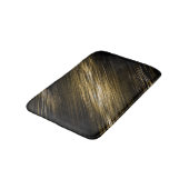 金ゴールドと黒 バスマット (アングル)