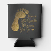 金ゴールドどこでも輝く 缶クーラー (正面)