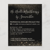 金ゴールドなし針療法アフターケア予算 チラシ (正面)