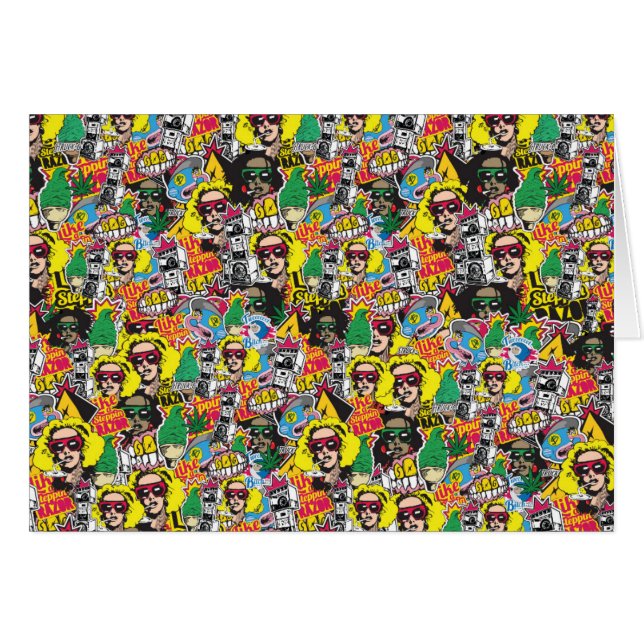 金ゴールドによって打たれるダンスホールのジャマイカの芸術 (正面横)