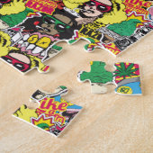 金ゴールドによって打たれるダンスホールのジャマイカの芸術 ジグソーパズル (側面)